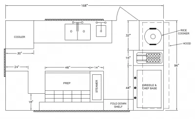 14 - 16 ft Trailers - Concession Trailers by Apollo Custom Manufacturing